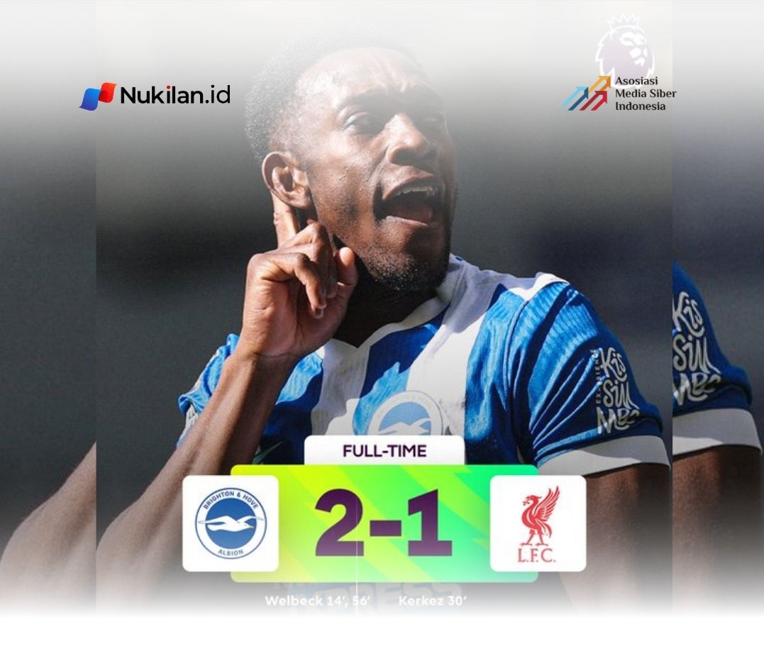 Liverpool Kembali Tumbang Dihantam Brighton. (Foto: PremierLeague)