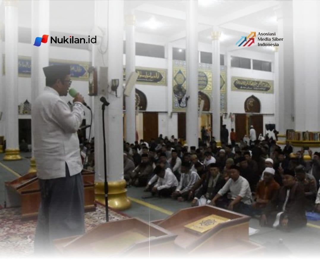 Bupati Aceh Tengah Dorong Gerakan Membaca Al-Qur’an Saat Peringatan Nuzulul Qur’an di Takengon. (Foto: HUMAS AT)
