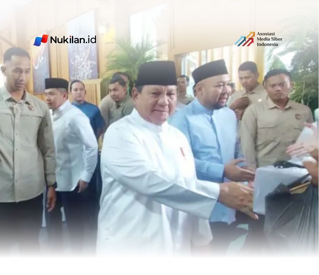 Presiden Prabowo Sapa Warga di Open House Istana. (Foto: For SetPres)