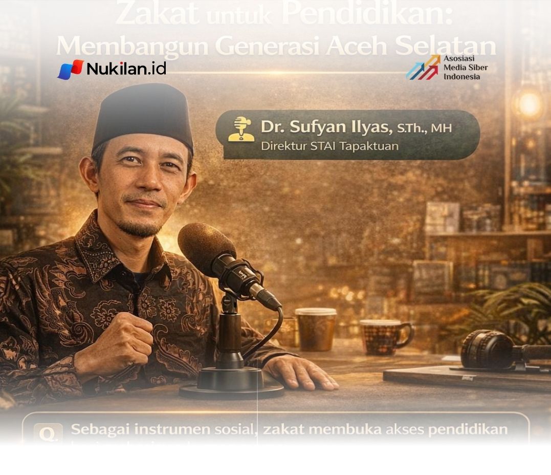 Direktur Sekolah Tinggi Agama Islam (STAI) Tapaktuan, Dr. Sufyan Ilyas, S.Th, MH. (Foto: For Nukilan)