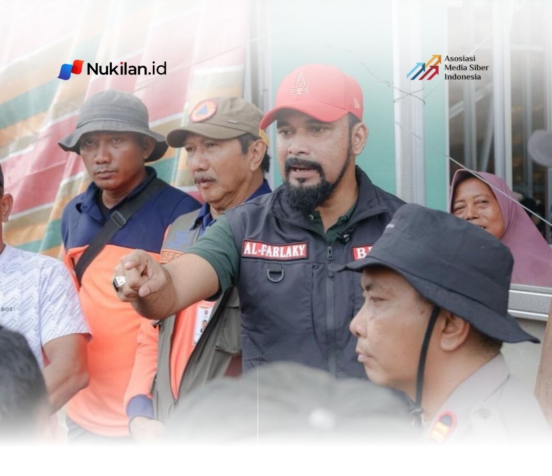 Bupati Aceh Timur, Provinsi Aceh, Iskandar Usman Al-Farlaky, meledak marah saat meninjau pembangunan hunian sementara (Huntara) di Desa Blang Seunong, Kecamatan Pante Bidari pada Sabtu, (28/3/ 2026).(FOTO: KOMINFO ACEH TIMUR)