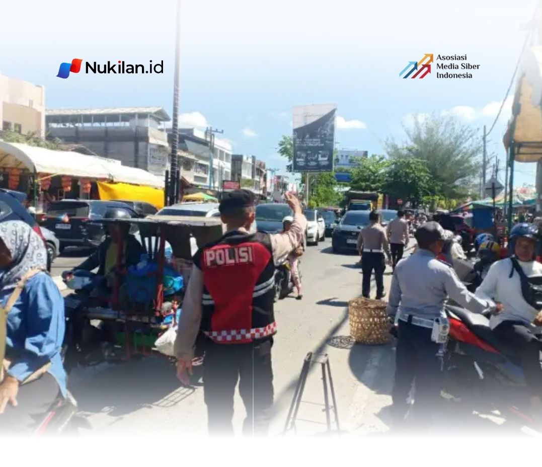 Polres Aceh Barat Perketat Pengaturan Lalu Lintas di Titik Keramaian Selama Ops Ketupat Seulawah 2026. (Foto: tribratanews.polresacehbarat.com)