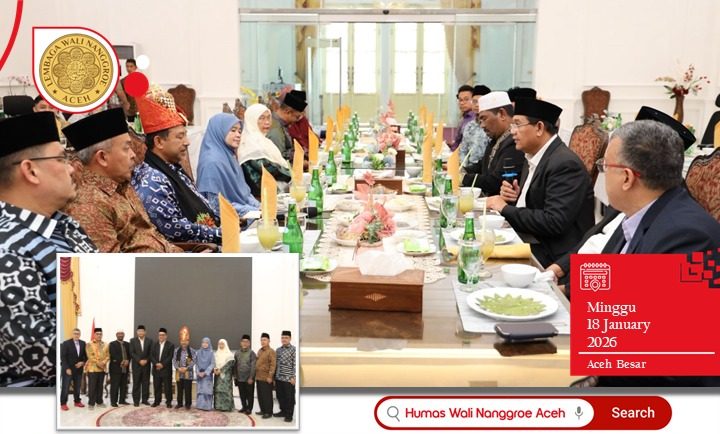 Majelis Syura dan Staf Khusus Wali Nanggroe Aceh Terima Kunjungan Silaturahmi Menteri Besar Kelantan. (Foto: LWN)