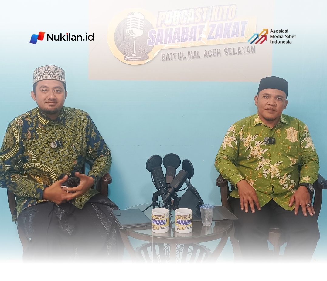 Podcast Kito BMK Aceh Selatan Bahas Zakat sebagai Benteng dari Sifat Kikir dan Cinta Dunia. (Foto: For Nukilan)