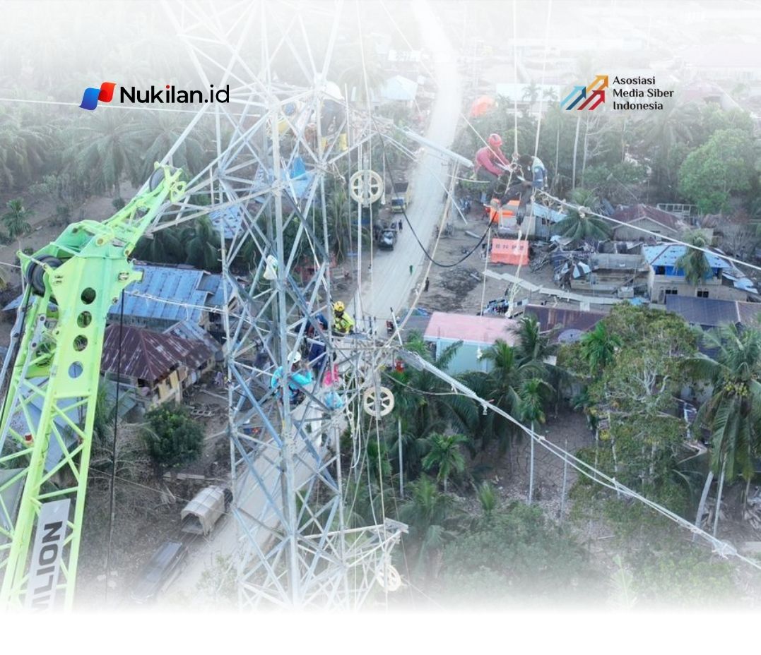 Satgas PRR pastikan listrik hampir pulih total di wilayah terdampak bencana hidrometeorologi. (FOTO: Istimewa)