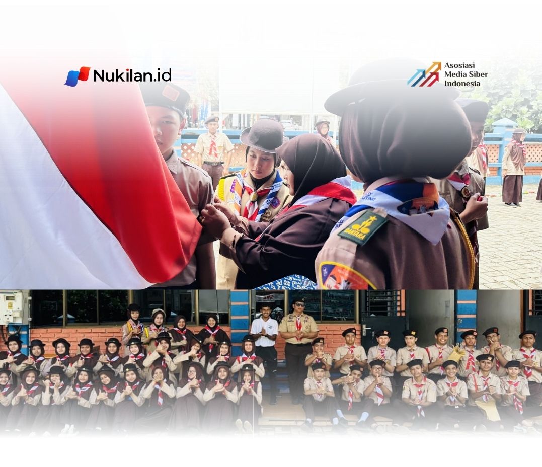 Penggalang SMPIK Nurul Quran Aceh Tempuh TKU dan TKK Bersama Pramuka MAN 2 Banda Aceh. (Foto: For Nukilan)