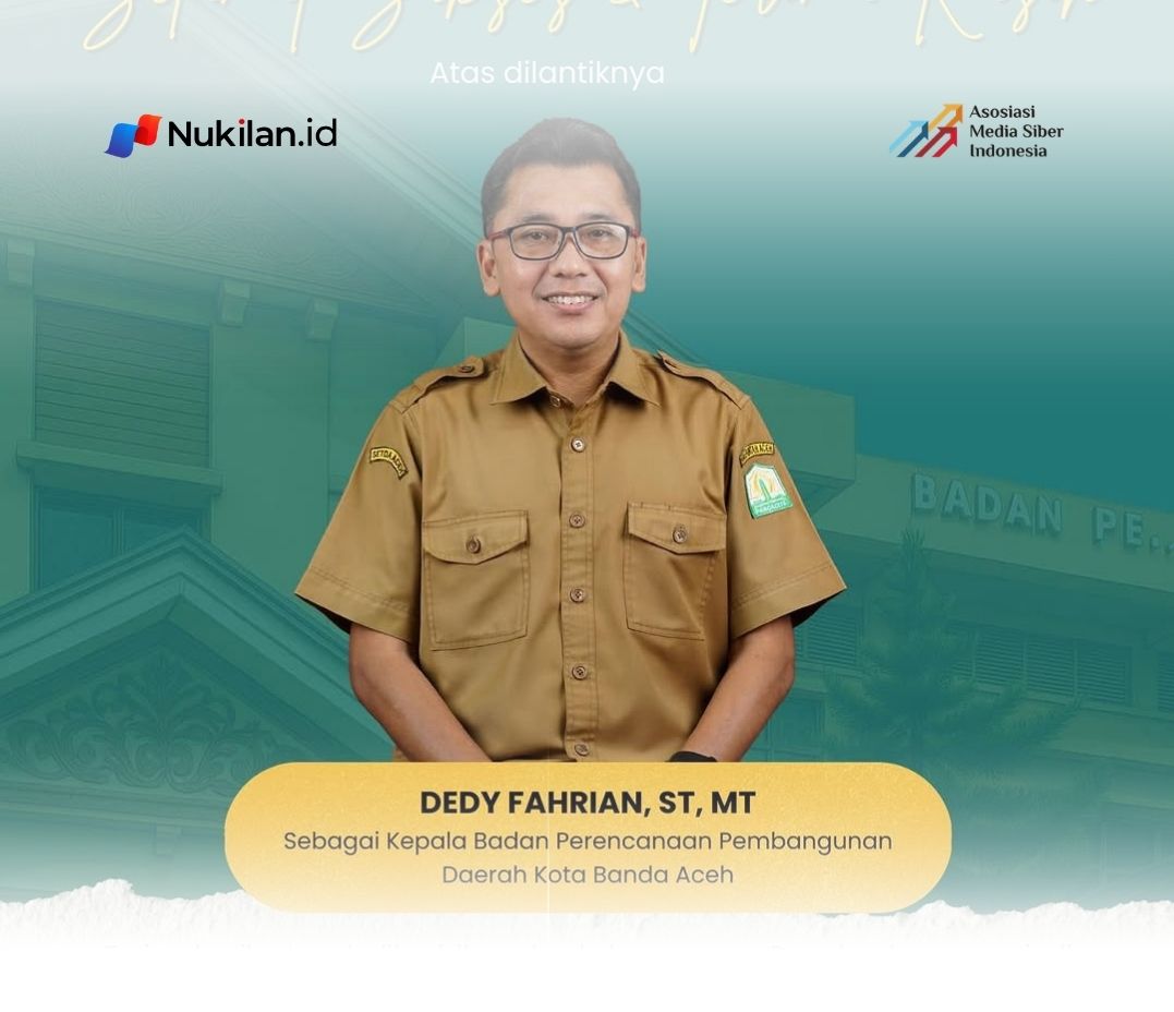 Dedy Fahrian, Kepala Badan Perencanaan Pembangunan Daerah (Bappeda) Kota Banda Aceh. (Foto: For Nukilan)