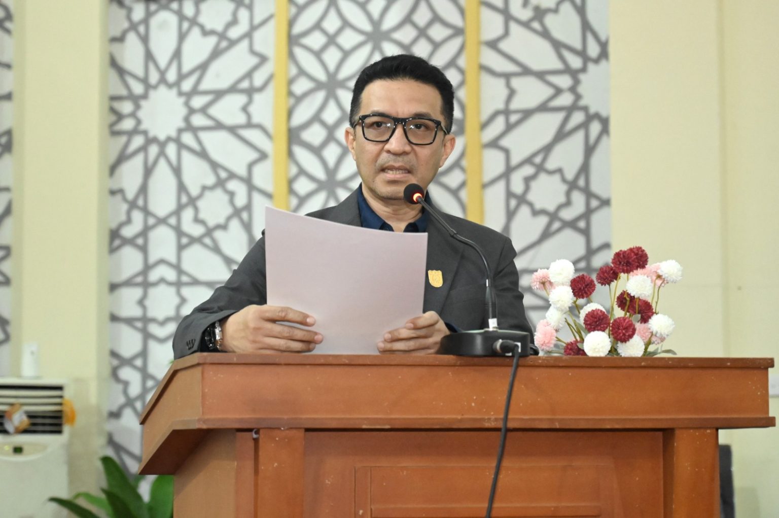 Ketua Komisi III Dewan Perwakilan Rakyat Kota (DPRK) Banda Aceh, Royes Ruslan. (FOTO: HUMAS DPRK)