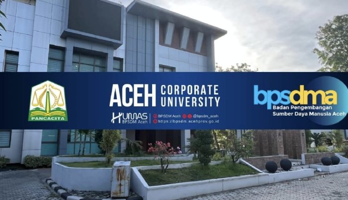 Gubernur Aceh Resmikan Aceh Corporate University untuk Perkuat Kompetensi ASN. (Foto For Nukilan)