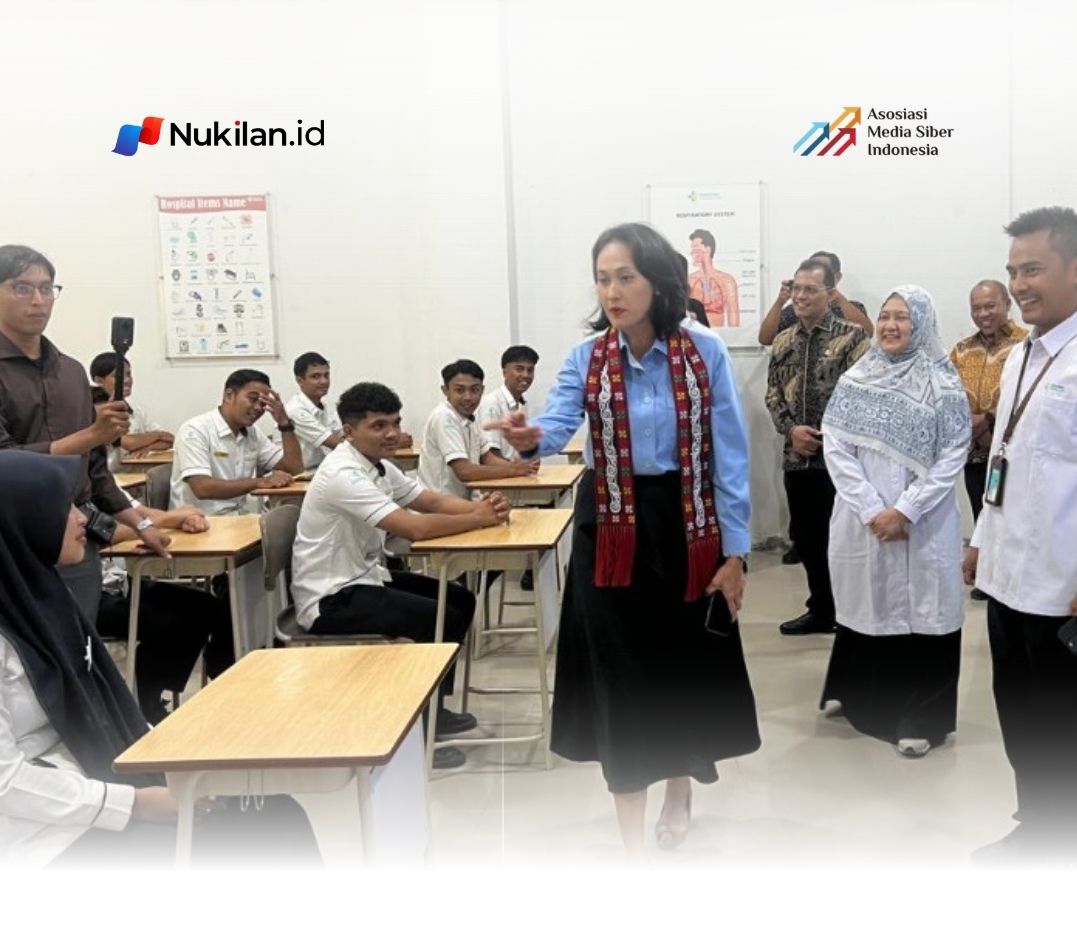 Wakil Menteri Pelindungan Pekerja Migran Indonesia (P2MI), Christina Ayani, saat melakukan kunjungan ke Poltekkes Kemenkes Aceh. (Foto: Disnakermobduk)
