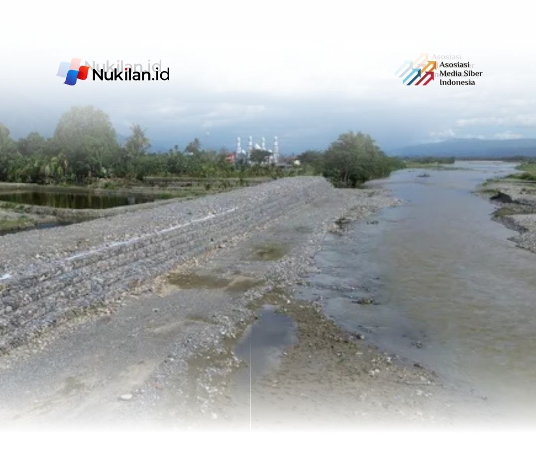 BWS Sumatera I Rampungkan Perkuatan Tebing Sungai Pascabanjir di Aceh Tenggara. (Foto: For Nukilan)