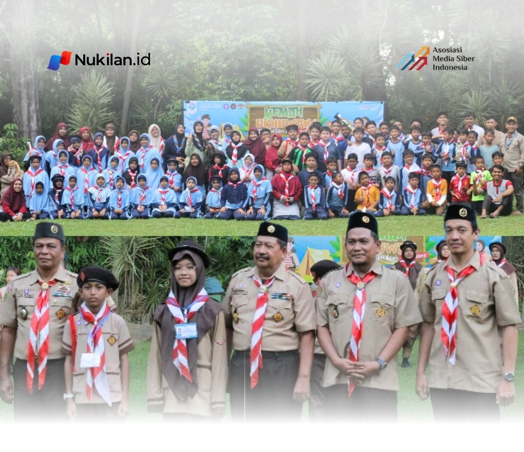 SIT Nurul Fikri Aceh Kukuhkan Pembinaan Generasi SMART melalui Kemah Pramuka Penggalang di Alam Terbuka. (Foto: For Nukilan)