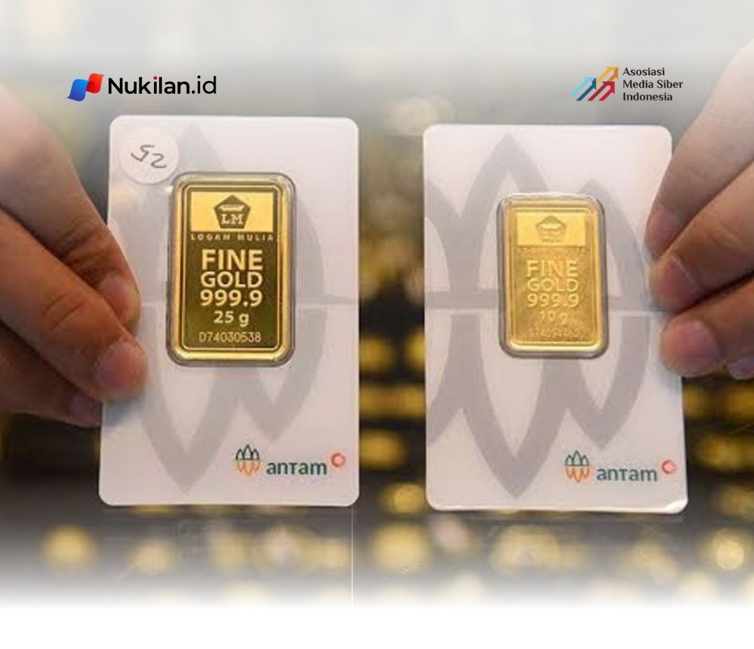 Emas ANTAM. (Foto: VOI.ID)