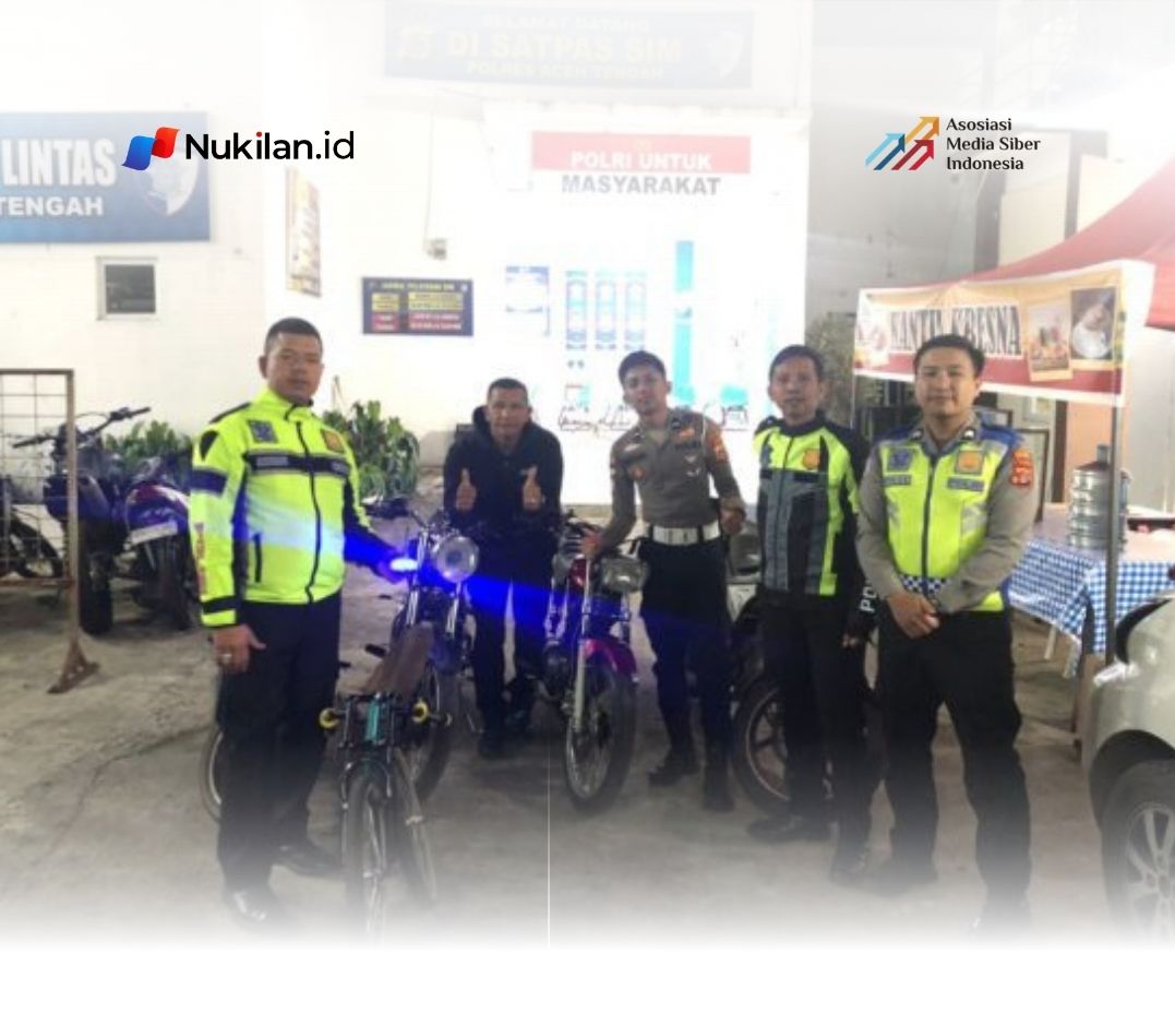 Satlantas Polres Aceh Tengah Bubarkan Balap Liar di Takengon. (FOTO: korlantas.polri.go.id)