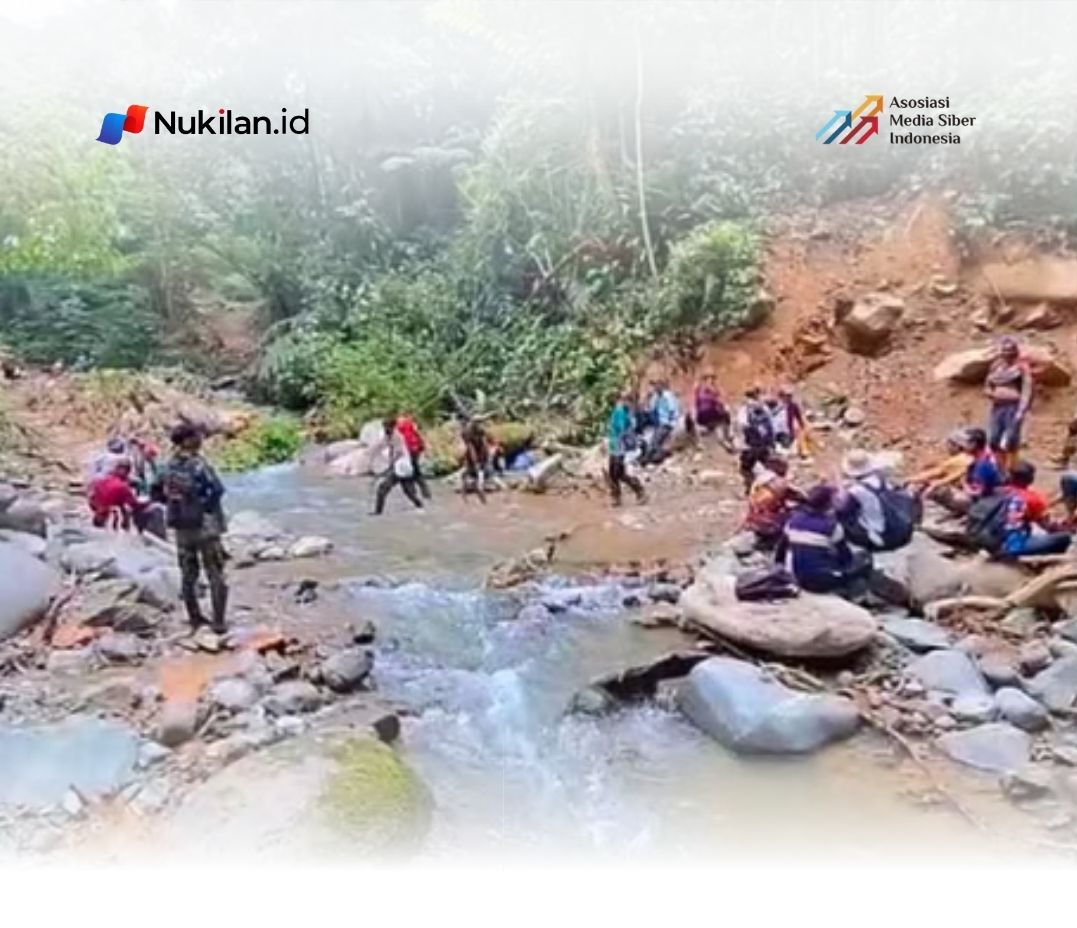 Titik beberapa lokasi pendulang emas dalam tradisional hulu sungai Tangse, Pidie Aceh. (Foto: MI/Amiruddin Abdullah Reubee)