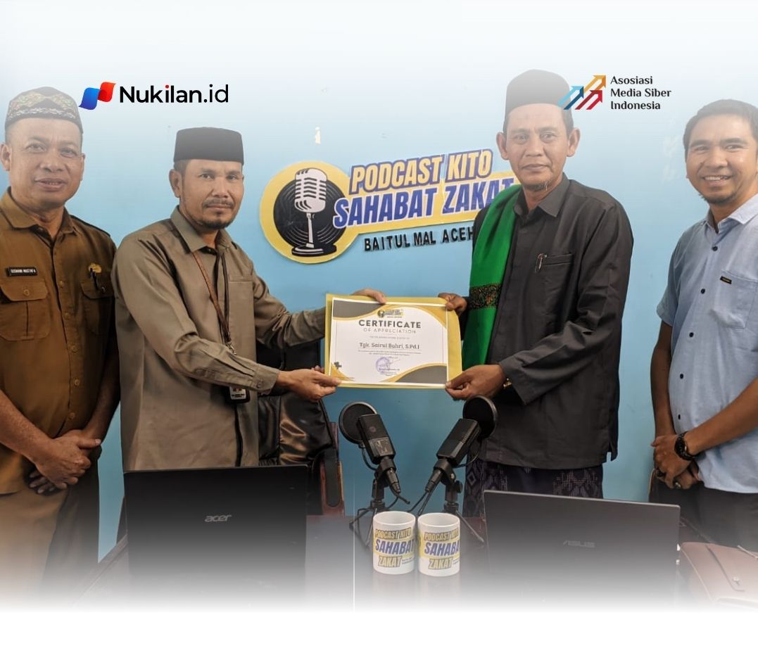 Podcast Kito Episode 5 Menghdirkan Tgk. Sairul Bahri, S.Pd.I, Sebagai Narasumber. (Foto: For Nukilan)