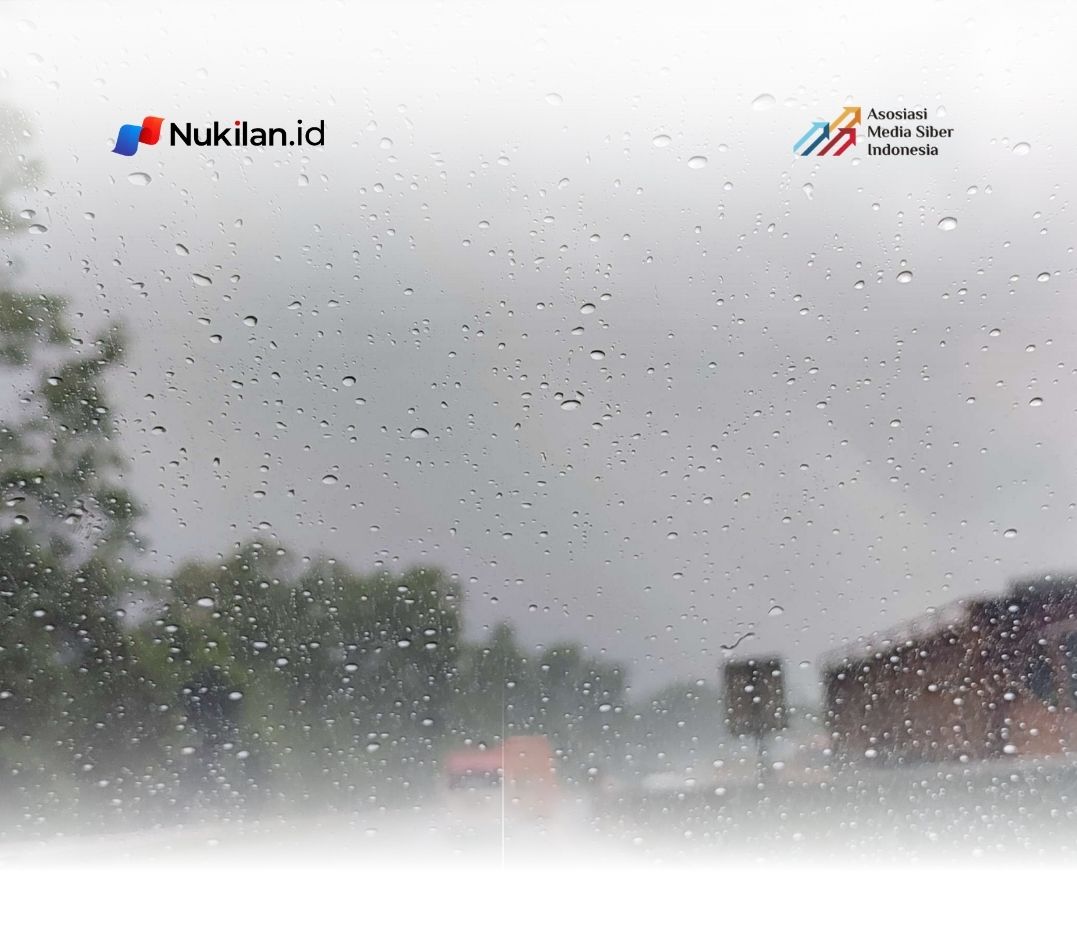 Ilustrasi hujan ringan. (Foto: RRI)