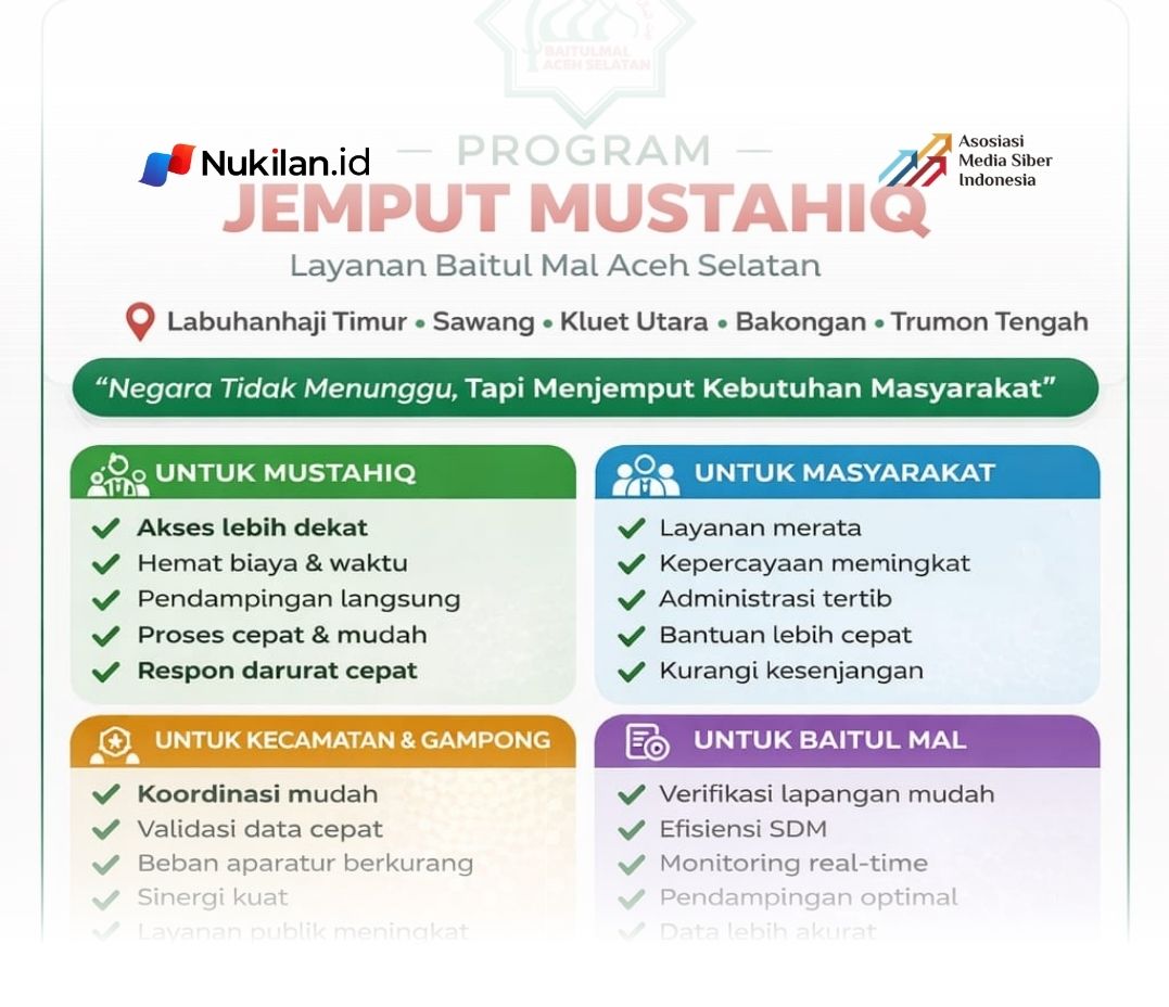Program Jemput Mustahiq. (Foto: Baitul Mal Aceh Selatan)