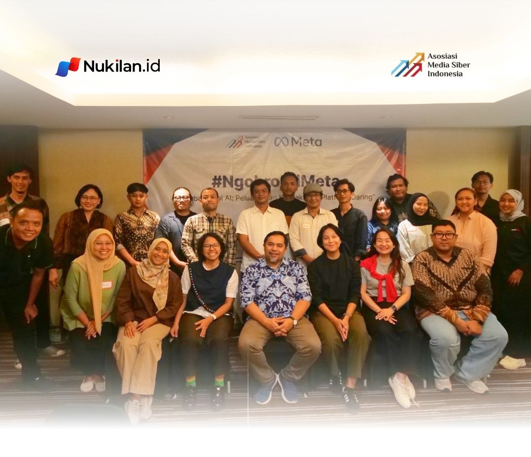 AMSI dan Meta Gelar #NgobroldiMeta di Yogyakarta, Dorong Adaptasi AI di Ruang Redaksi. (Foto: For Nukilan)