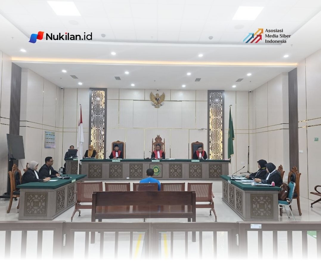 Sidang perdana kasus ujaran kebencian yang digelar di Pengadilan Negeri Banda Aceh, pada Kamis 30 April 2026. (Foto: Dok. Kejari BNA)