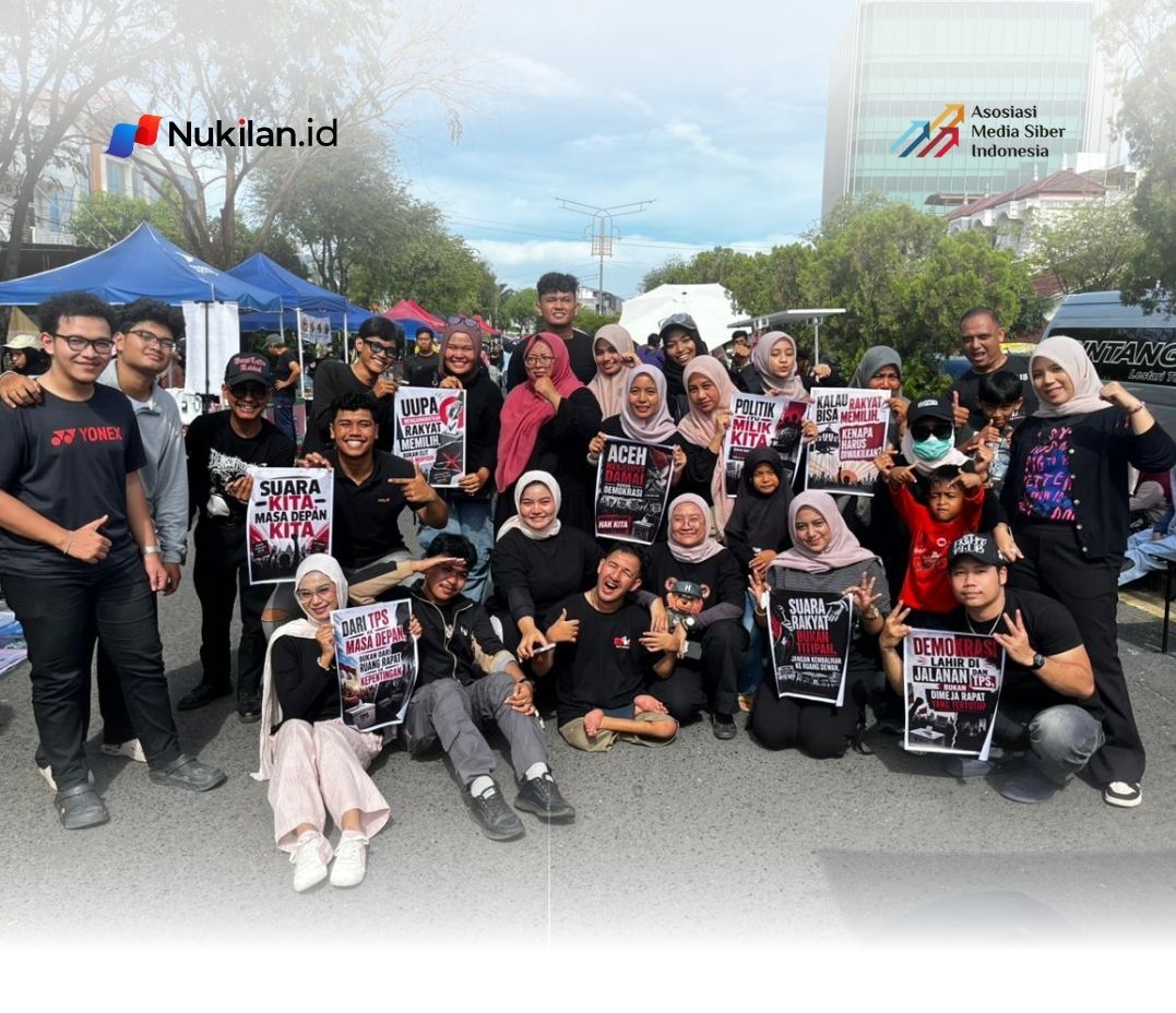 Komunitas Kamu DemRes dan GeRAK Aceh Kampanyekan Penolakan Wacana Pilkada Tidak Langsung