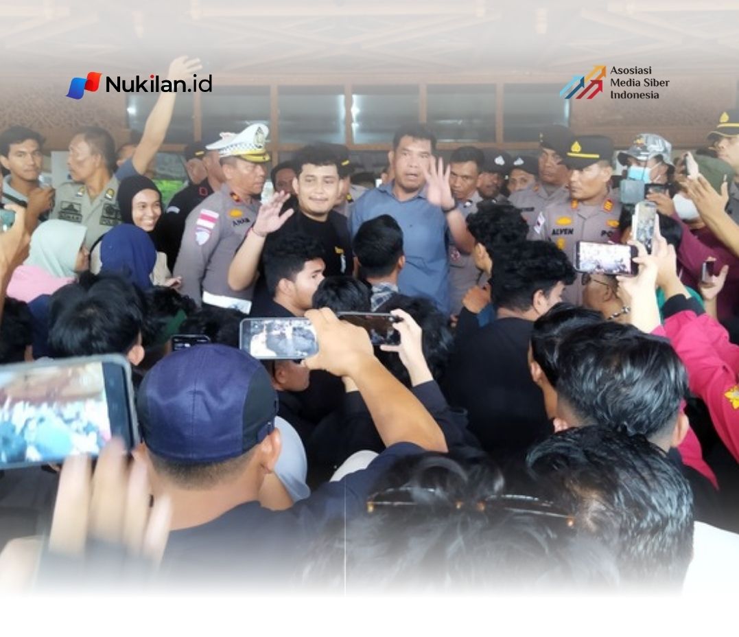 Ilustrasi aktivis mahasiswa melakukan aksi demonstrasi. (Foto: Nukilan/Sammy)