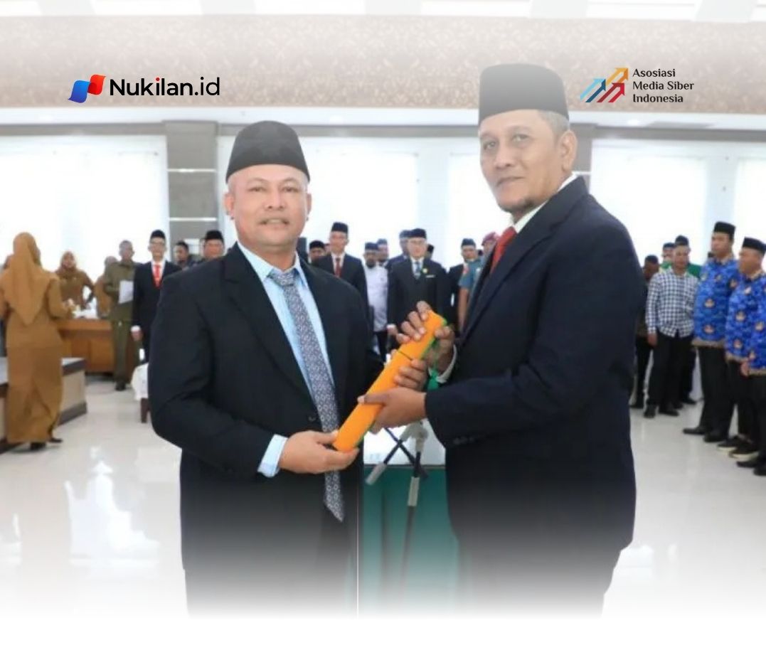 Bupati Aceh Utara, Ismail A Jalil, memperkuat struktur pemerintahan daerah dengan melantik sejumlah pejabat. (FOTO: Humas Aceh Utara)