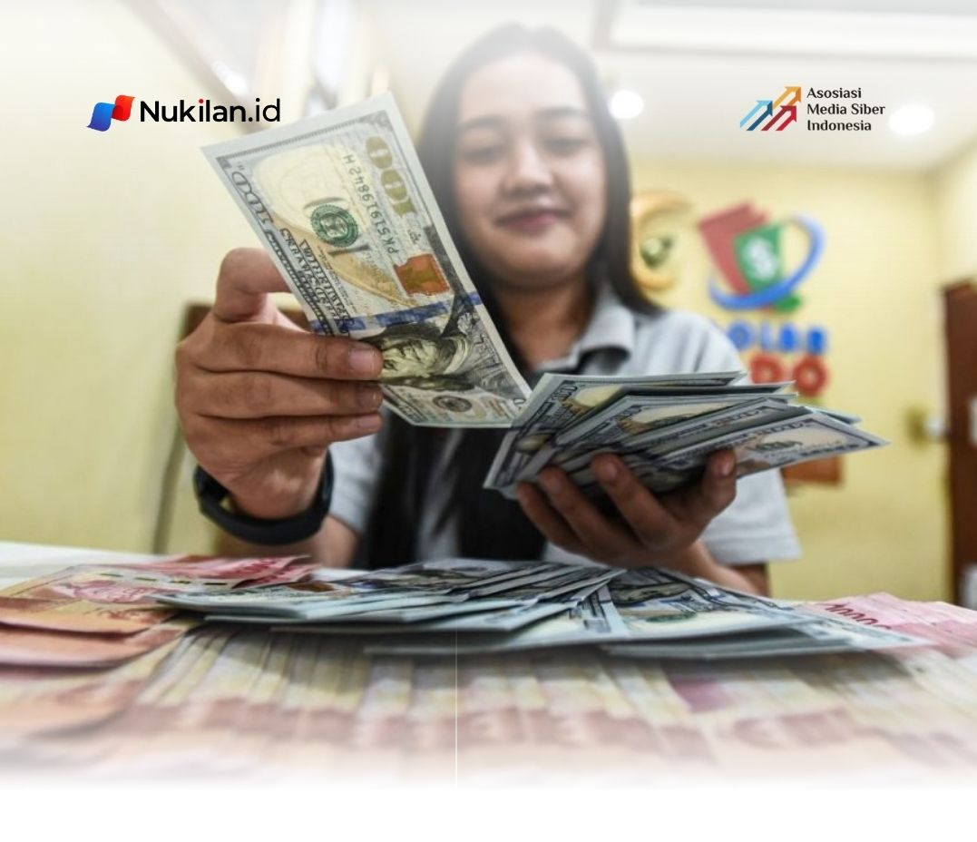 Ilustrasi nilai tukar rupiah terhadap dolar AS. (Foto: Tempo)