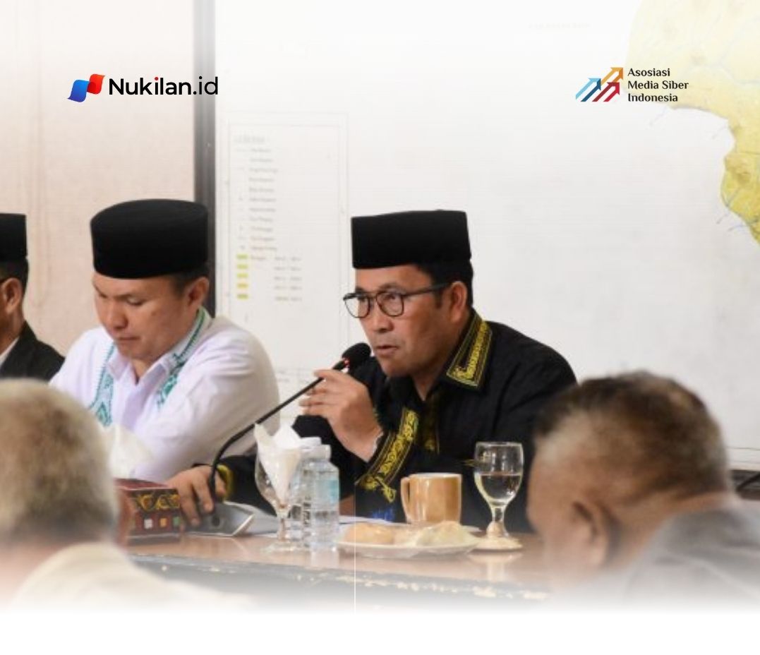Pemerintah Kabupaten Aceh Tengah menggelar audiensi dan paparan calon investor terkait permohonan rekomendasi izin usaha pertambangan (IUP) eksplorasi mineral logam emas, Jumat (8/5/2026), di Oproom Setdakab setempat. (Foto: Prokopim AT)