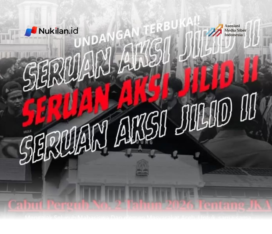 Materi publikasi aksi demonstrasi tolak Pergub JKA. (Foto: Tangkapan Layar)