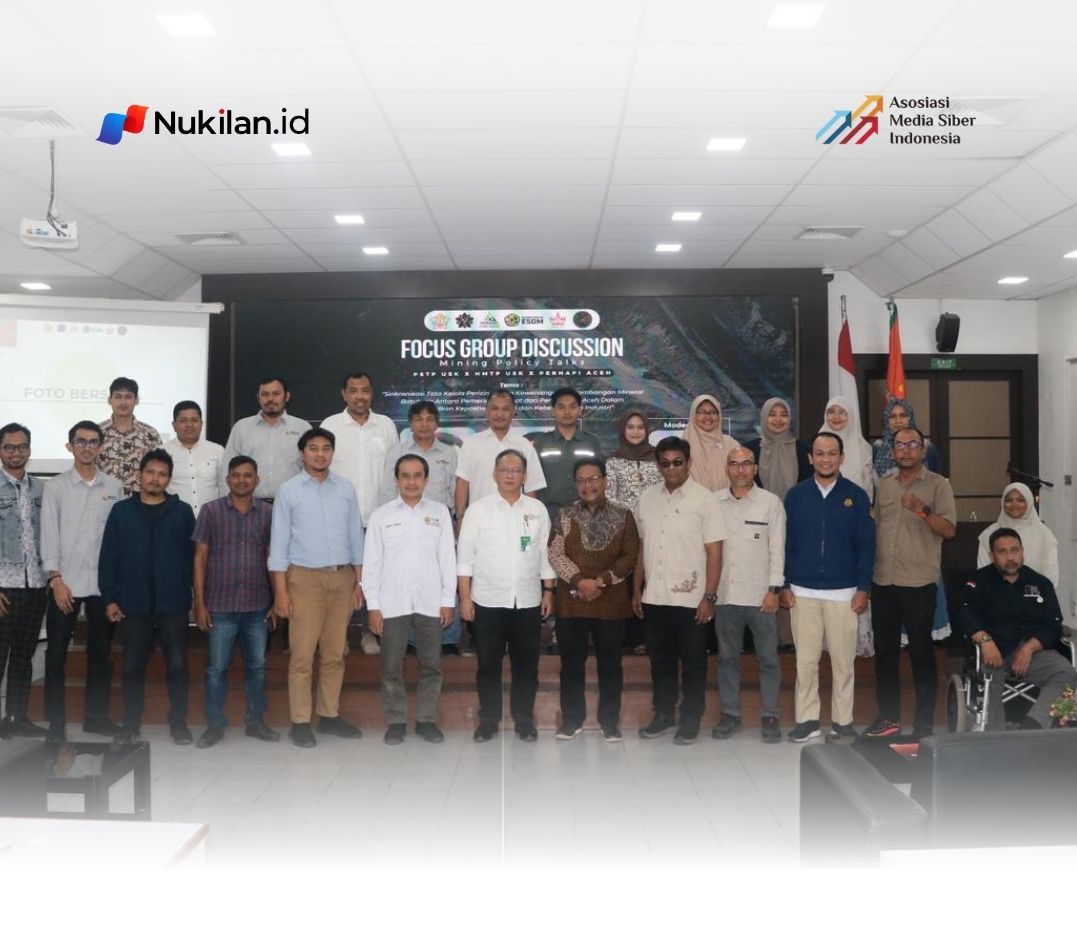 Program Studi Teknik Pertambangan Fakultas Teknik Universitas Syiah Kuala bersama Perhimpunan Ahli Pertambangan Indonesia dan Himpunan Mahasiswa Teknik Pertambangan USK menggelar Focus Group Discussion (FGD). (Foto: For Nukilan)