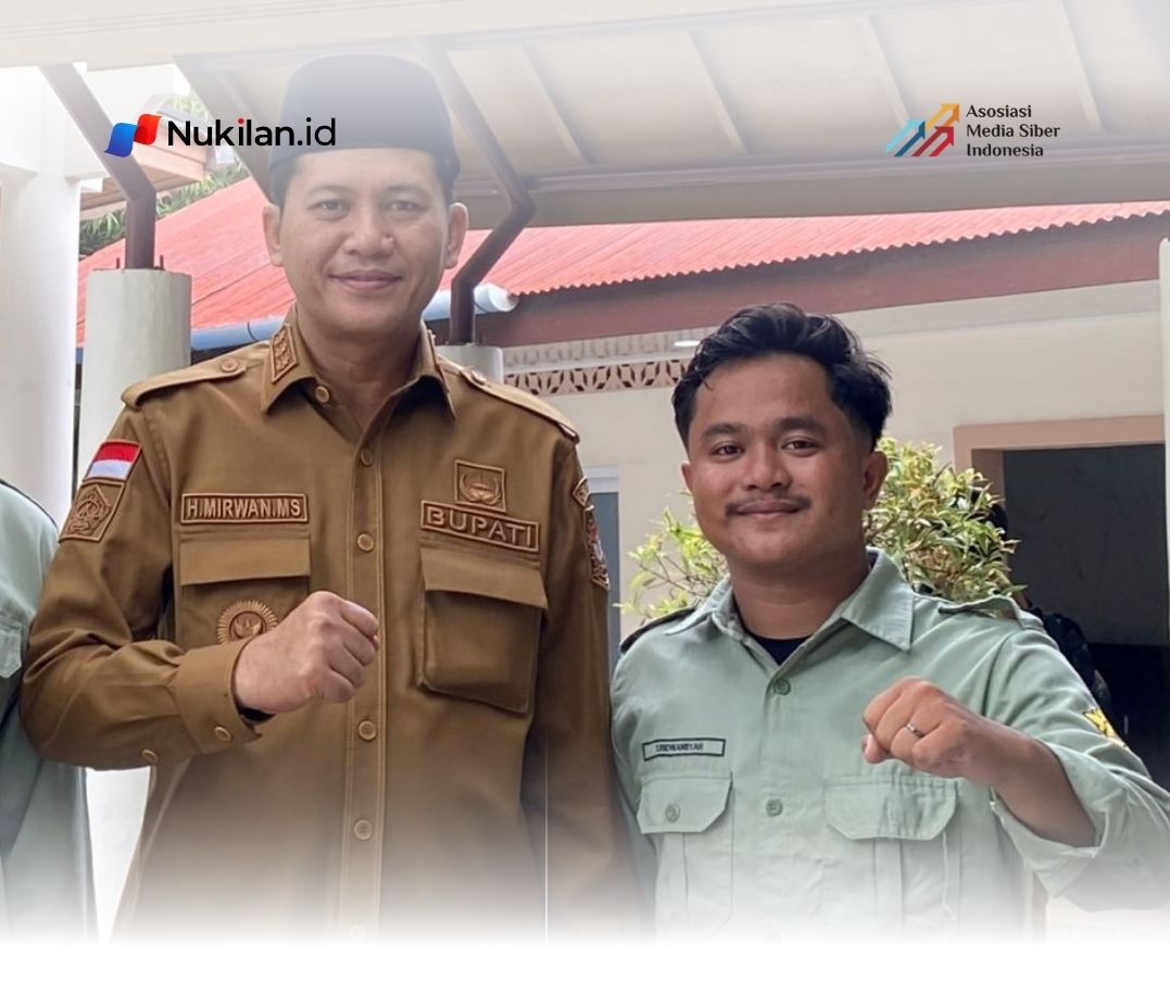 Wakil Ketua Umum HAMAS, T. Ridwansyah, bersama Bupati Aceh Selatan, Mirwan MS. (Foto: For Nukilan)