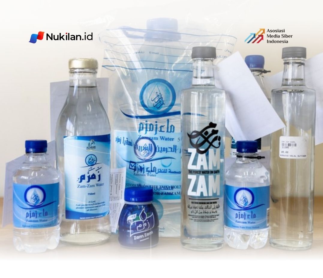Zamzam water sourced from Saudi Arabia. (Photos: Ashraf Hendricks)