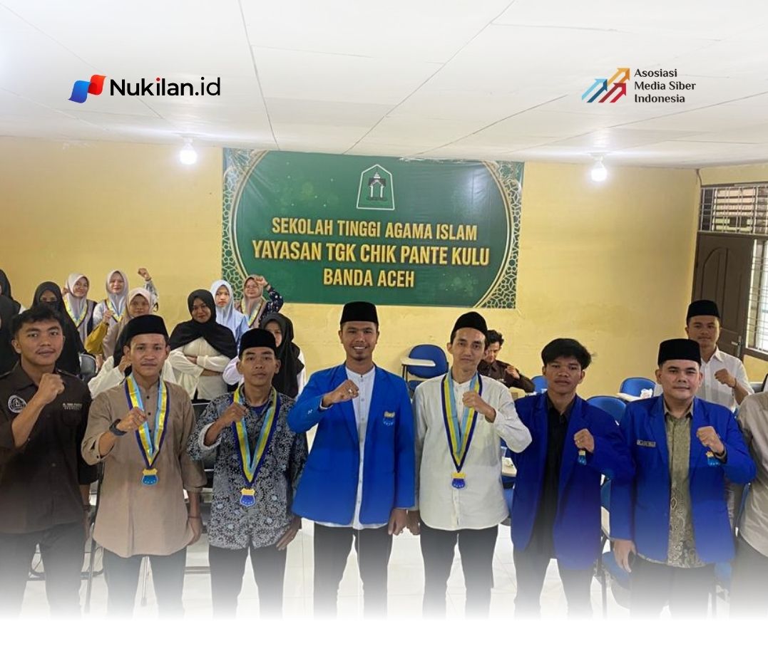Pergerakan Mahasiswa Islam Indonesia Komisariat PK PMII UIN Ar-Raniry berhasil melaksanakan kegiatan Masa Penerimaan Anggota Baru (MAPABA) di Kampus STAI Tengku Chik Pante Kulu, Minggu (3/5/2026). (Foto: For Nukilan)