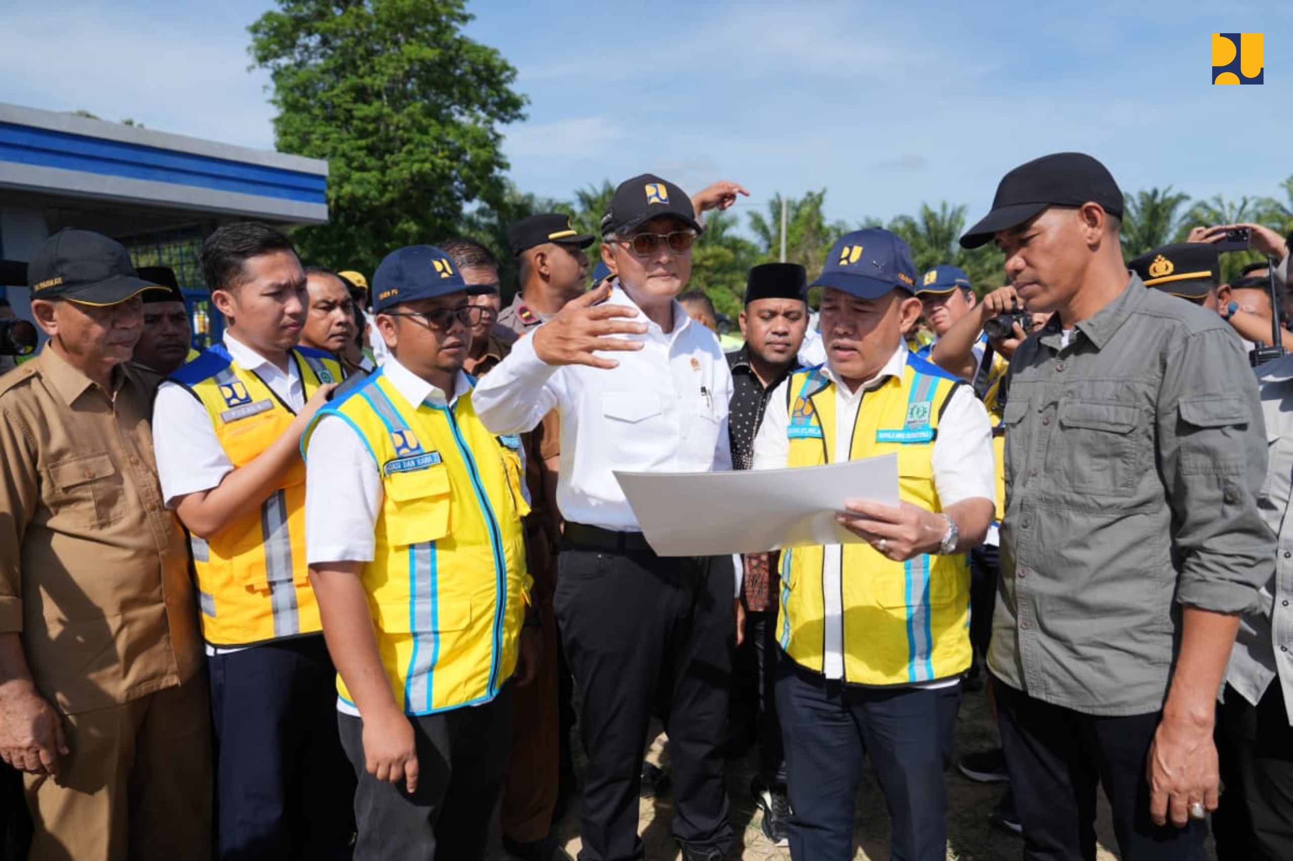 Tuntas Direhabilitasi, Bendung Krueng Pase Kembali Topang Pertanian di Aceh Utara. (FOTO: KemenPU)