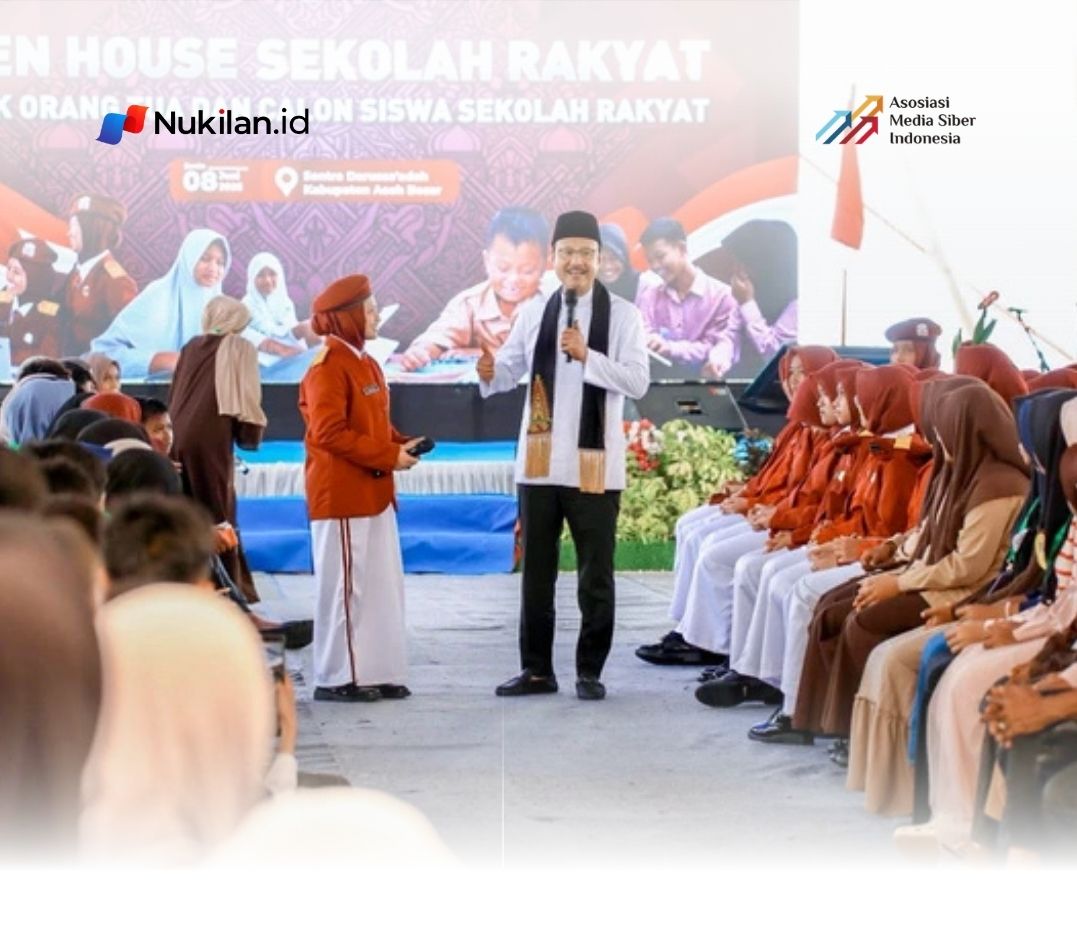 Mensos Gus Ipul jaring 300 calon siswa Sekolah Rakyat di Aceh Besar dan Banda Aceh melalui penjangkauan langsung ke rumah warga, Senin (8/6/2026). (Foto: Kemensos RI)