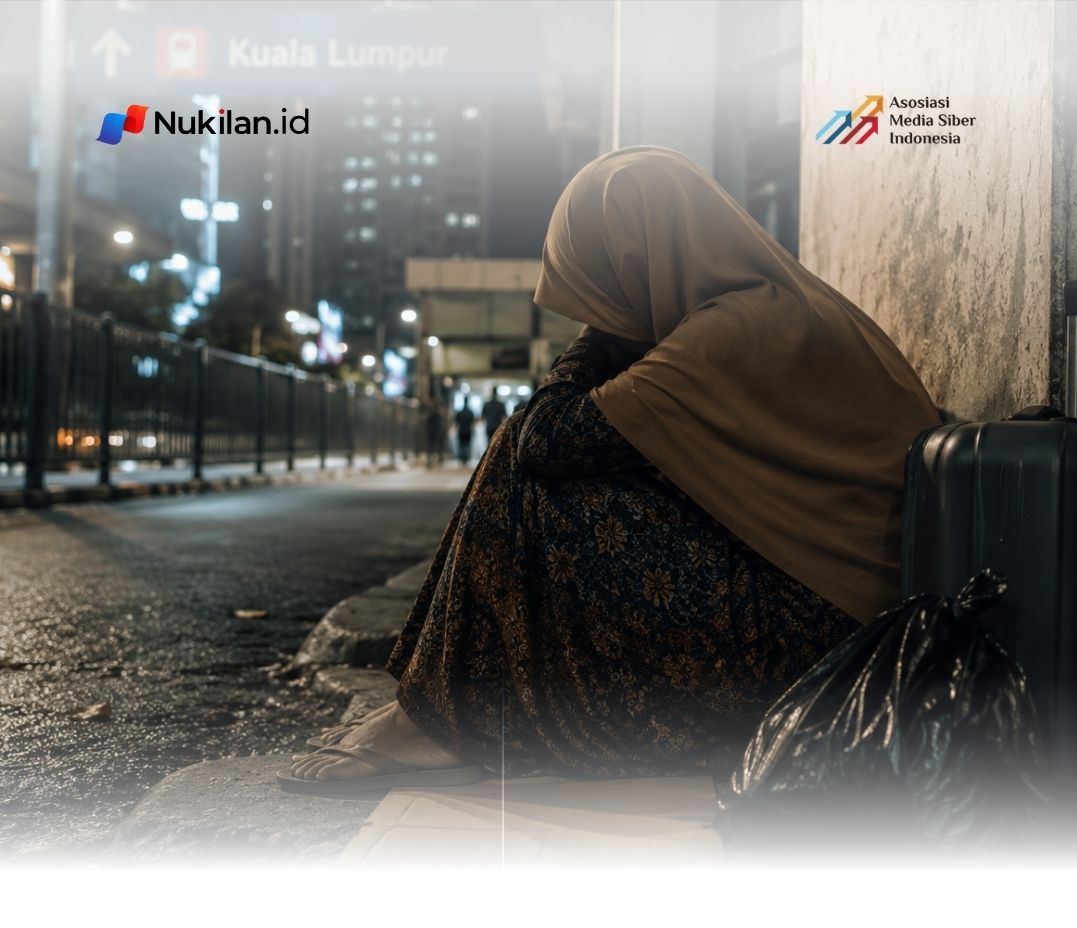 Ilustrasi wanita terlantar. (Foto: ChatGPT)