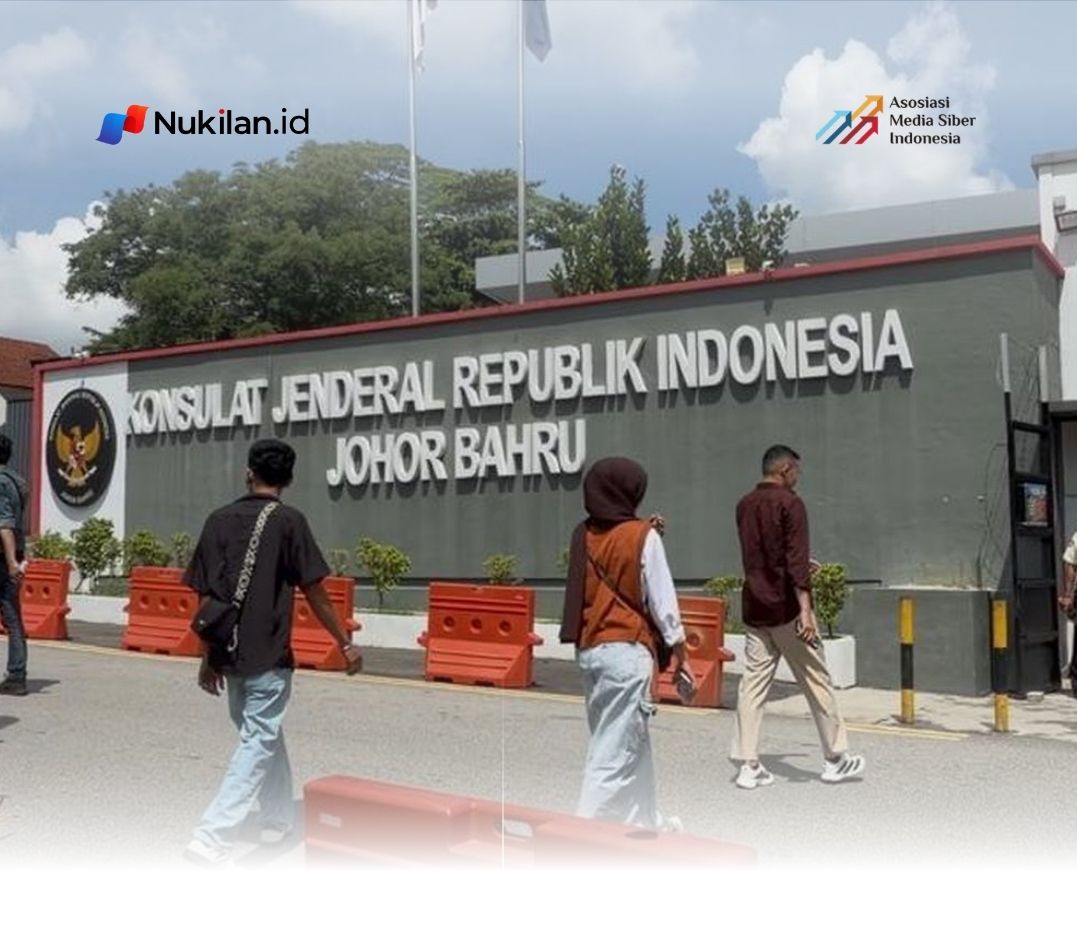 Dokumentasi petugas KJRI Johor Bahru saat melakukan pendampingan terhadap PMI asal Aceh dalam melakukan laporan penganiaya ke pihak Kepolisian, Selasa (16/6/2026) (Foto: KOMPAS.COM/DOK KJRI JOHOR BAHRU)