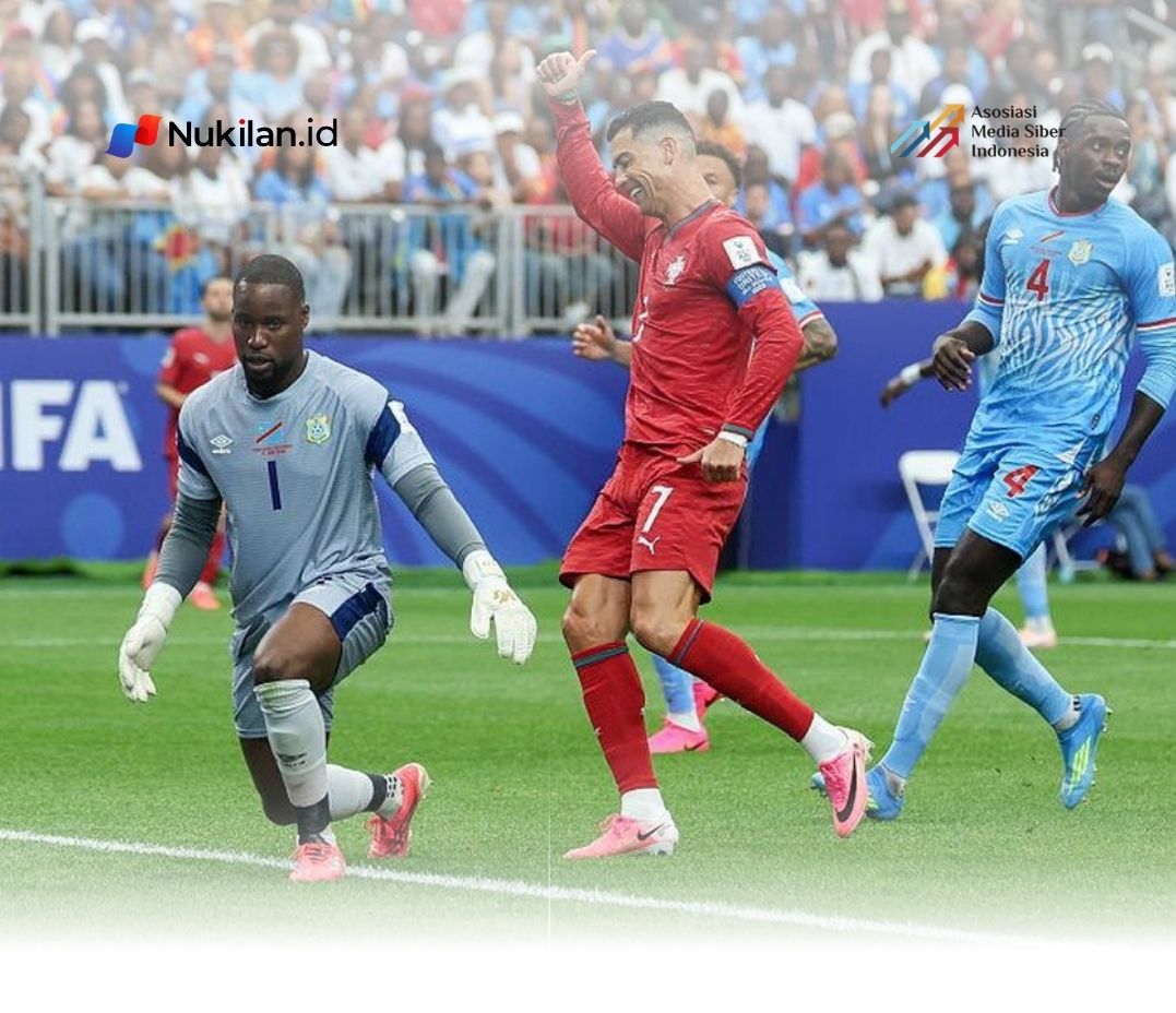 Hasil Portugal vs RD Kongo 1-1. (FOTO: FIFA)