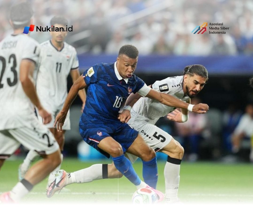 Prancis Tumbangkan Irak 3-0 dan Pastikan Tiket ke Babak 32 Besar. (FOTO; FIFA)