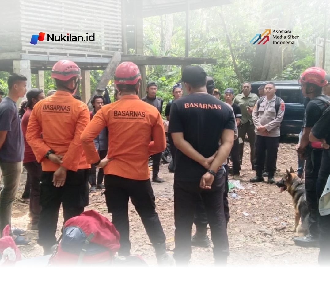Tim SAR gabungan melakukan proses pencarian. (Foto: Dok.BPBD Abes)
