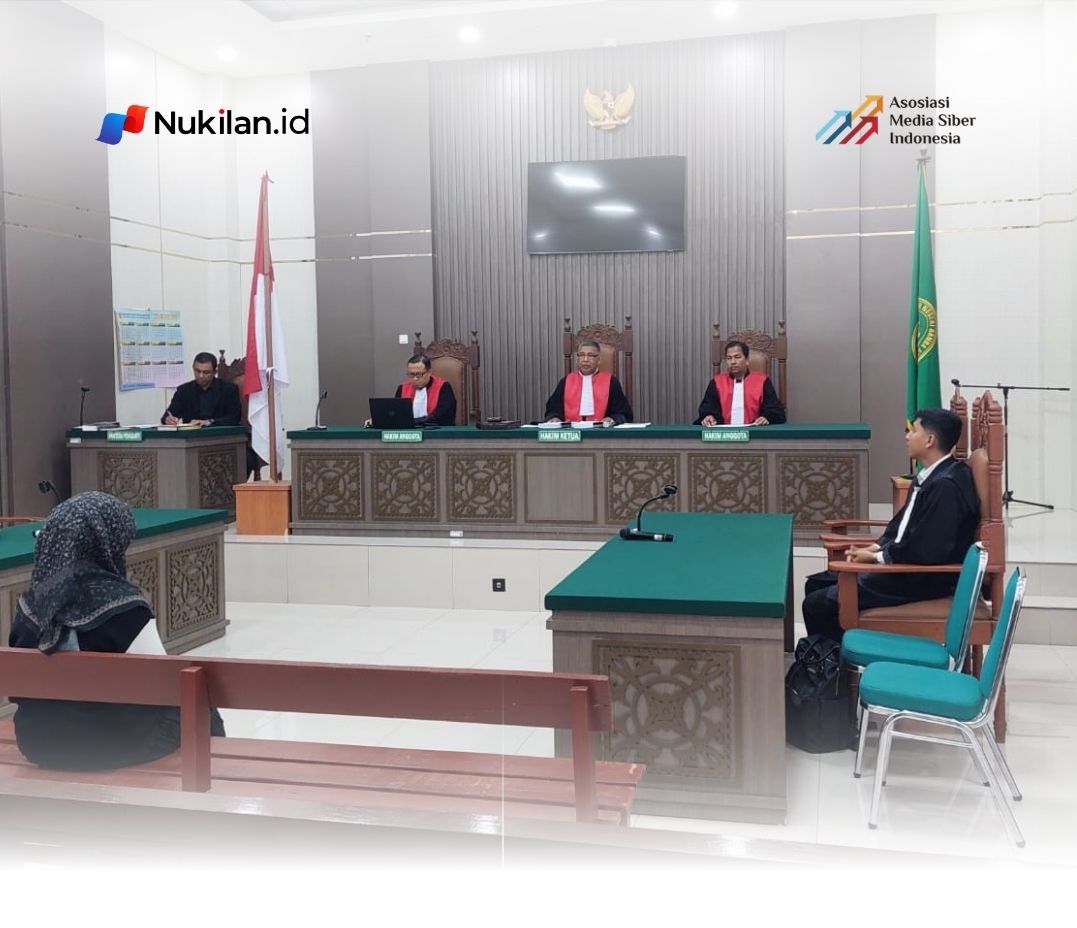 Suasana sidang putusan korupsi dana KB di Bireuen yang beralangsung di Pengadilan Tipikor pada Pengadilan Negeri Banda Aceh, pada Selasa 2 Juni 2026.