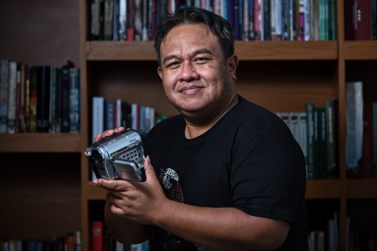 Jurnalis dan sutradara film dokumenter, Dandhy Dwi Laksono. (Foto: Tempo)
