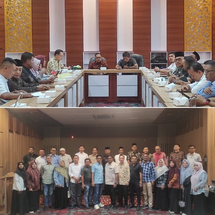 Dinas ESDM Aceh Terima Kunjungan DPRK Bireuen Bahas Percepatan Legalisasi Sumur Minyak Masyarakat. (Foto: Humas Dinas ESDM ACEH)