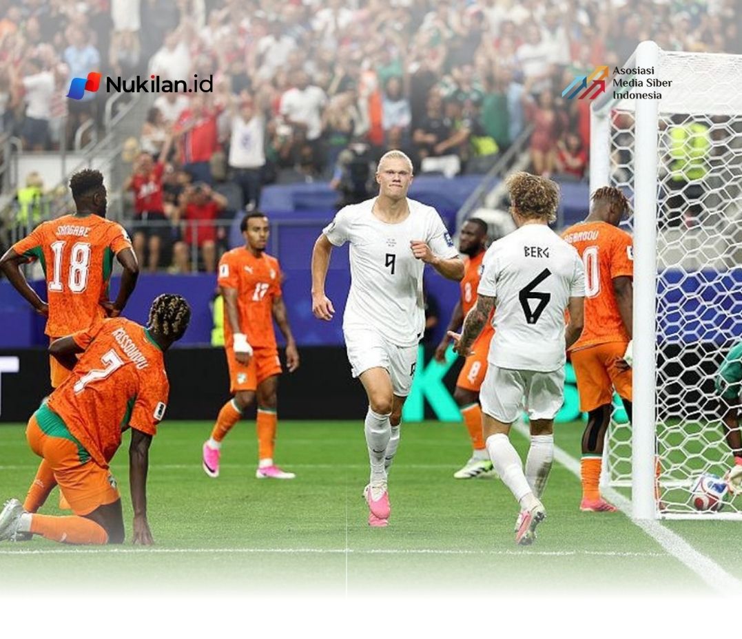 Norwegia Menang 2-1 Atas Pantai Gading, Haaland Antar The Vikings ke Babak 16 Besar