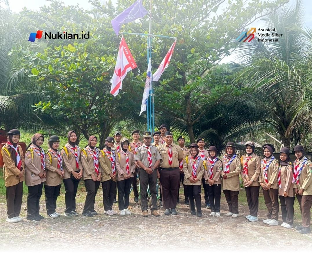 Ketua Majelis Pembimbing Gugus Depan (Kamabigus) sekaligus Kepala Madrasah MAN 2 Banda Aceh, Dr. H. Muzakkar Usman, S.Ag., M.Pd., secara resmi membuka kegiatan Silaturrahmi Camp 2026. (FOTO: For Nukilan)