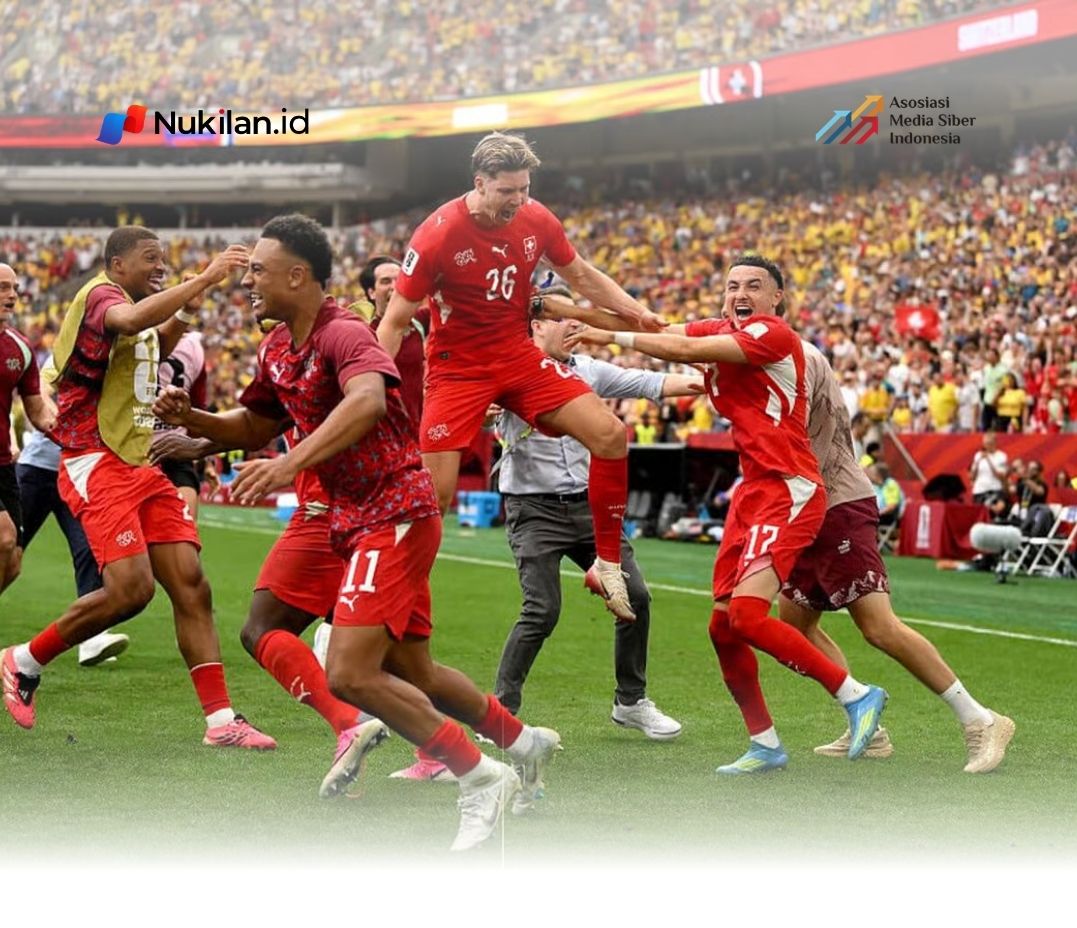 Switzerland overcame Colombia on penalties. (FOTO: Getty Images)