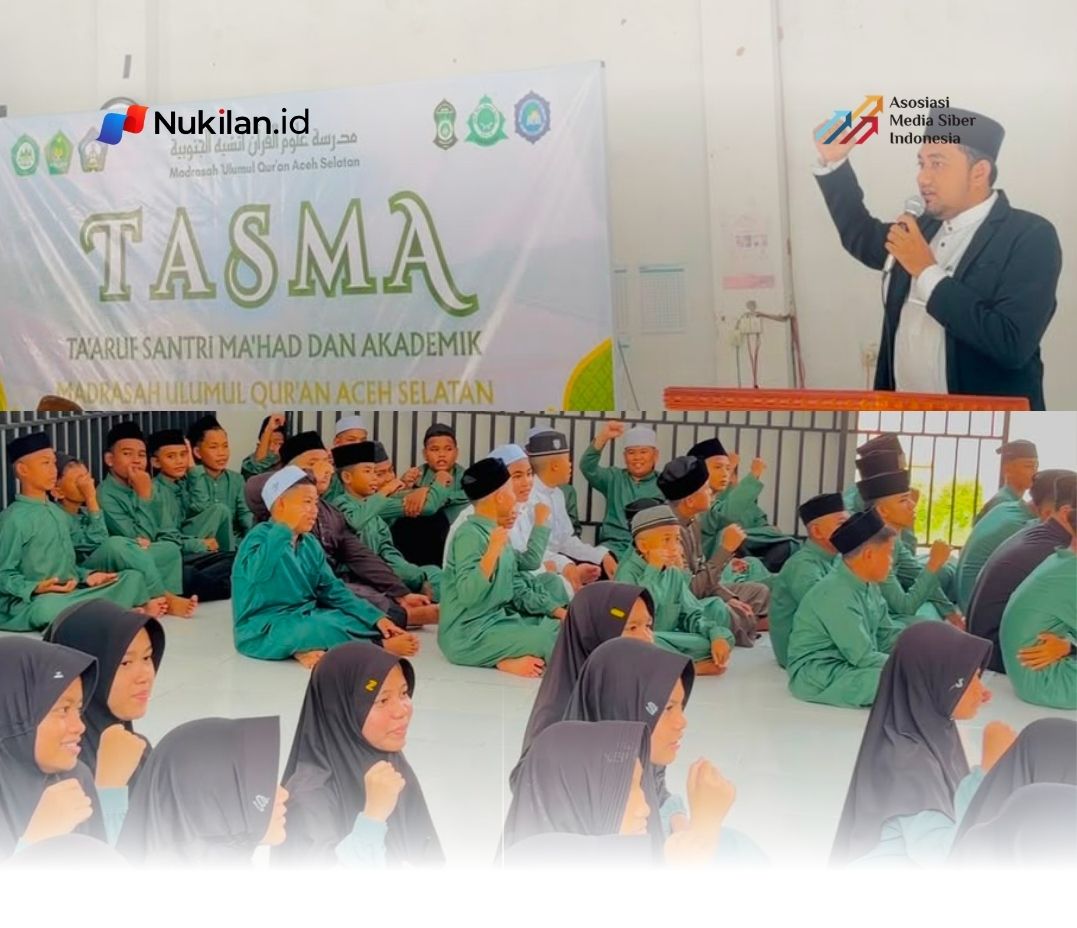 Madrasah Ulumul Qur'an (MUQ) Aceh Selatan menggelar kegiatan Tasma' (Ta'aruf Santri Ma'had dan Akademik) dan Orientasi Santri Baru Tahun 2026 selama tiga hari, 14–16 Juli 2026. (FOTO: FOR NUKILAN)