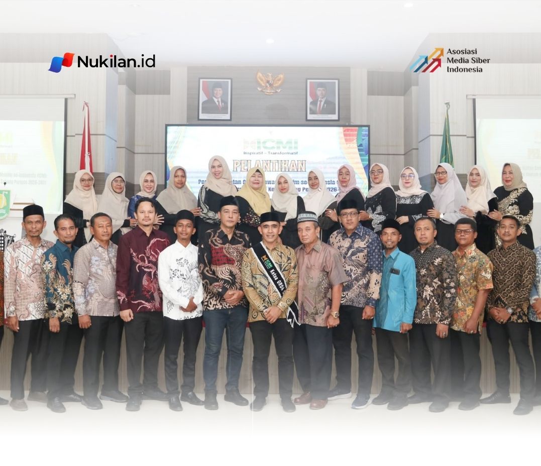 ICMI Organisasi Daerah (Orda) Kota Sabang resmi melantik jajaran pengurus periode 2026–2031 di Aula Lantai IV Kantor Wali Kota Sabang, Sabtu (18/7/2026). (Foto: For Nukilan)