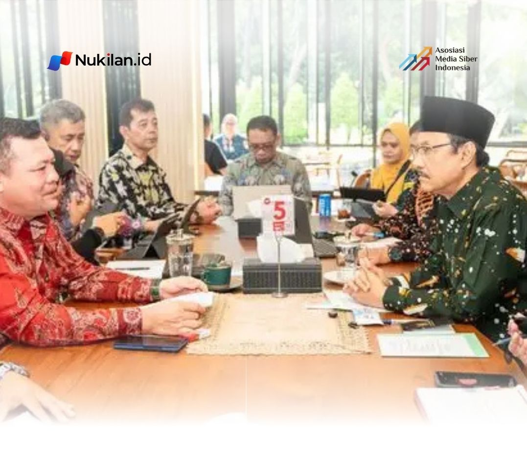Menteri Sosial Saifullah Yusuf menerima Bupati Aceh Utara Ismail A. Jalil di Kantor Kementerian Sosial, Selasa (21/7/2026). (Dok. Kemensos)